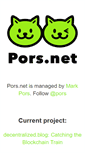 Mobile Screenshot of pors.net